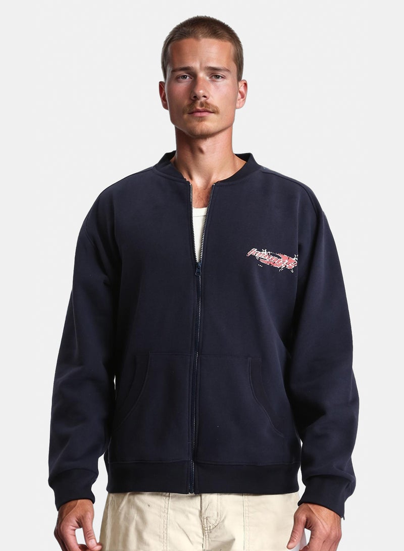 Ravin Men Navy Blue Jacket - Image 1